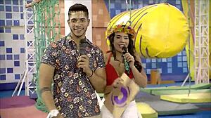 girls parade in holiday lingerie under sun