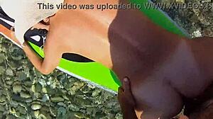 Couple experiences wild anal orgasm during hardcore sex session