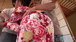 Puki Asia berbulu hangat segar dari Jepun