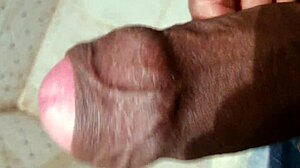 Indian Wife Takes Big Black Cock In Hardcore Anal Action