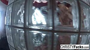 Christy Mack and Ivan’s shower time antics