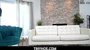 tinyhoe maya woulfe squirts hard for neighbor donnie rock  