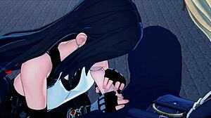 Tifa Takes Hard Pounding from Cloud in Final Fantasy 7 Hentai