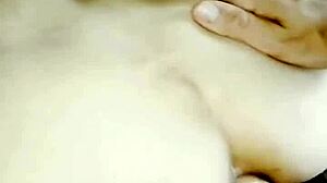 Hot sexy couple's pov video of intense anal