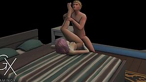 Naruto Fucks Sakura in Anime Hentai Game with Blowjob