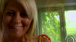 Antinia gets facial cum on tits and ass