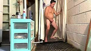 Gay Enema And Shower Masturbation! Extreme!