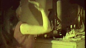 Vintage british lesbian lovers in swinging sixties shadows