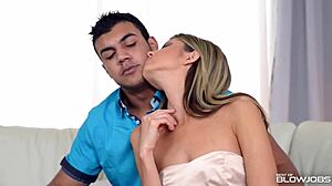 I, Gina Gerson, suck off boyfriend's designer for a discount, but it's a threesome with friend