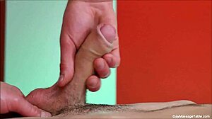 two cute twinks giving each other a hot blowjob in 69 position with handjob and cumshot