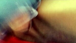 Brunette Teen's Mouth Full of Cum in Hot Action