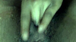 Ebony Woman Squirts While Masturbating With Toys In Wet Hood