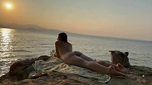 i asked a stranger for sunscreen help on a nudist beach today