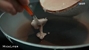 Her favorite breakfast is pancakes and a good fuck