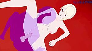 dude, alice nakiri and rindo kobayashi go hard in food wars hentai sex!