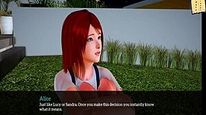 Visual novel walkthrough: My new family 298