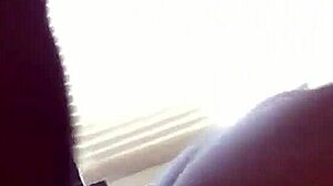 Thick dark skin ebony bitch takes hard backshots from black cock