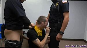 gay cops in white briefs fuck boys.