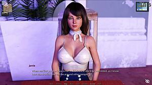 In sunshine love 27, the story unfolds with intense hentai action in the game world