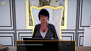 In my new family episode 312, the brunette and redhead interact.