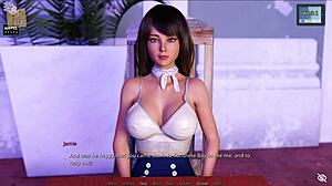 In sunshine love 27, the story unfolds with intense hentai action in the game world