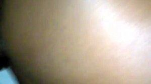 creamy ebony pussy gets rough