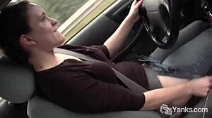 Does yanks lou lebonne cum in the car?