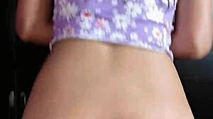 wow, how old is she? what rich rides she takes