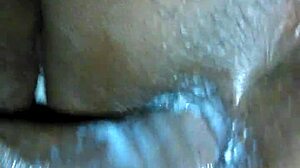 creamy ebony pussy gets rough