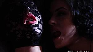 Masked Pornstar Orgy Night