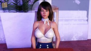 In sunshine love 27, the story unfolds with intense hentai action in the game world