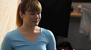 Teen babe, ready for sex with steamy foreplay tricks?