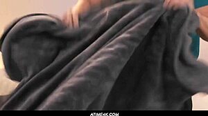 When tensions rose, a wild college threesome unfolded with redhead face-sitting