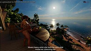 Public pickup action continues with blonde babe Dotje in 3DXChat episode 10