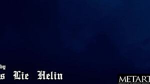 Cute freckled brunette in long socks relaxes to a calm moment