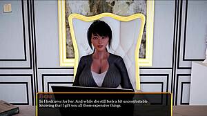 In my new family episode 312, the brunette and redhead interact.