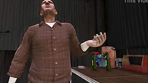 Cristina Fucked by Two Mechanics in the Workshop