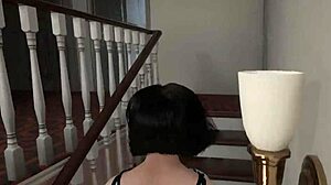 Silicone Brunette Dives Deep into Toy Play on Monday