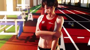 3D Hentai Athlete Screwed Hard by Coach
