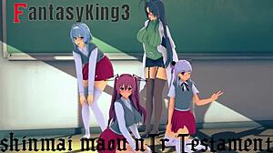 Have you watched shinmai maou ntr testament 2 bully borning part1 on ptrn fantasyking3?