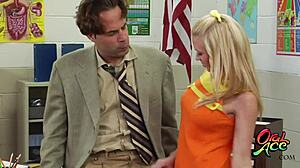 Young Blonde Teen Dylan Riley Banged by Teacher Hard