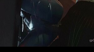 Liara Tsoni in hot 3D animation - Mass Effect