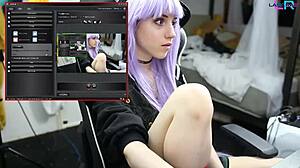 Teen On Webcam Masturbates While Playing League Of Legends URF Mode