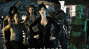 Footjob in Restaurant from Sexy Anime Hentai Tale