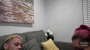 donny sins teases big tits bbw with blowjob?