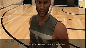 John Stands Up For His Sexy Coach In This Erotic Scene!