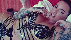 Blonde's interracial encounter with big black cock ends in a surprising cumshot on her tits