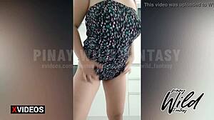 Scandalous video of a horny 18-year-old Chubby Pinoy TikTok star