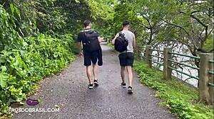 I luv dis heavy sex wit Lucao n Henry on da trail