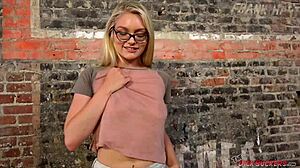 Alli Rae's Passionate Deepthroat Session